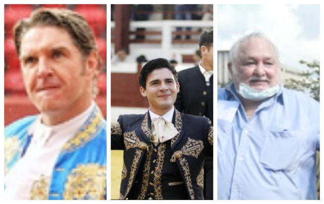 fotocomposición Rodrigo Santos, Michelito Lagravere y Russel Gutiérrez Vales