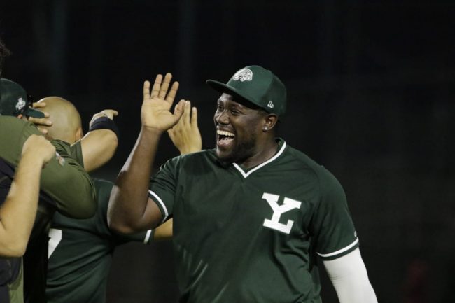 Leones de Yucatán vs. Tigres de Quintana Roo 1er juego pretemporada 2023, 7×4, del 310323 en Cancún, Lázaro Alonso