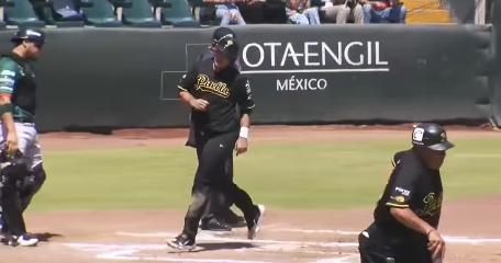 Pericos de Puebla vs. Leones de Yucatán, juego 2, 2o de la serie, serie para los Pericos, 5×3, del 300423 en Puebla