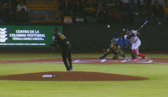 Pericos de Puebla vs. Piratas de Campeche, juego inaugural 2023, juego 1 para ambos, 6×2, del 210423 en Puebla