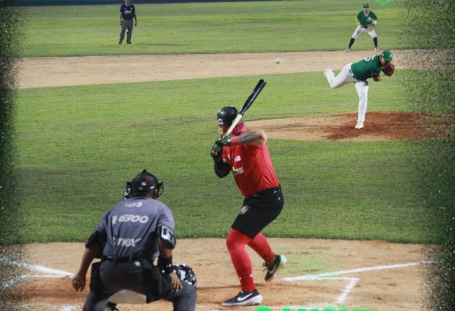 Piratas de Campeche vs. Olmecas de Tabasco 2o juego pretemporada, 6×5, 1 del 310323 en Macuspana serie terminó 1-1, íltimo juego en Macuspana antes reinauguración centenario