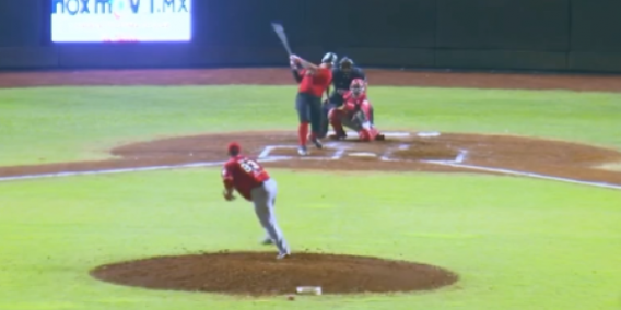Rojos del Águila de Veracruz vs. Piratas de Campeche, juego 5 para ambos, 2o de la serie, serie para los Piratas, 5×1, del 260423, en Campeche