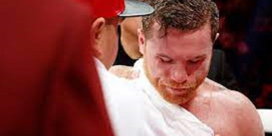 Saúl Canelo Álvarez, triste