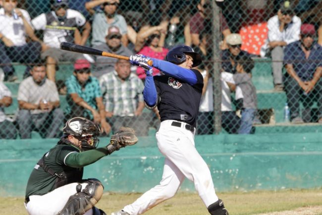 Tigres de Quintana Roo vs. Leones de Yucatán pretemporada, 7×6, del 090423 en Chemax, tigres 3-2 en pretemporada