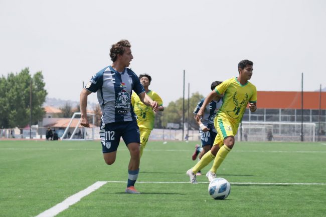 Tuzos de Pachuca vs. Deportiva Venados, juego de ida 4os de final liguilla Tercera División sin ascenso, 4-1, 2 del 260423 en Universidad del fútbol