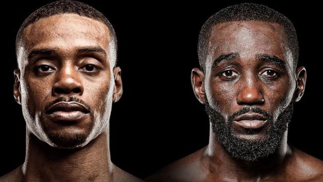 Errol Spence con Terence Crawford