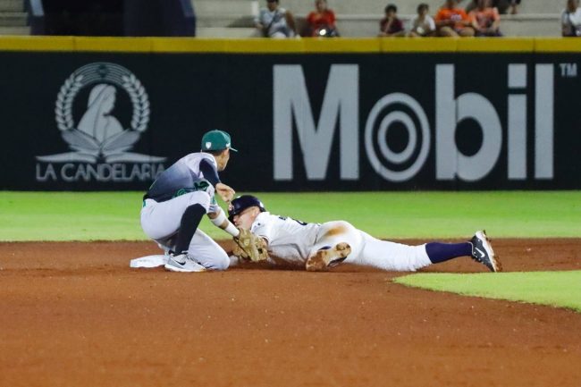 Generales de Durango vs. Tigres de Quintana Roo, juego 16, 1o de la serie, 6×2, 1 del 090523 en Cancún, out a Ramón Bramasco