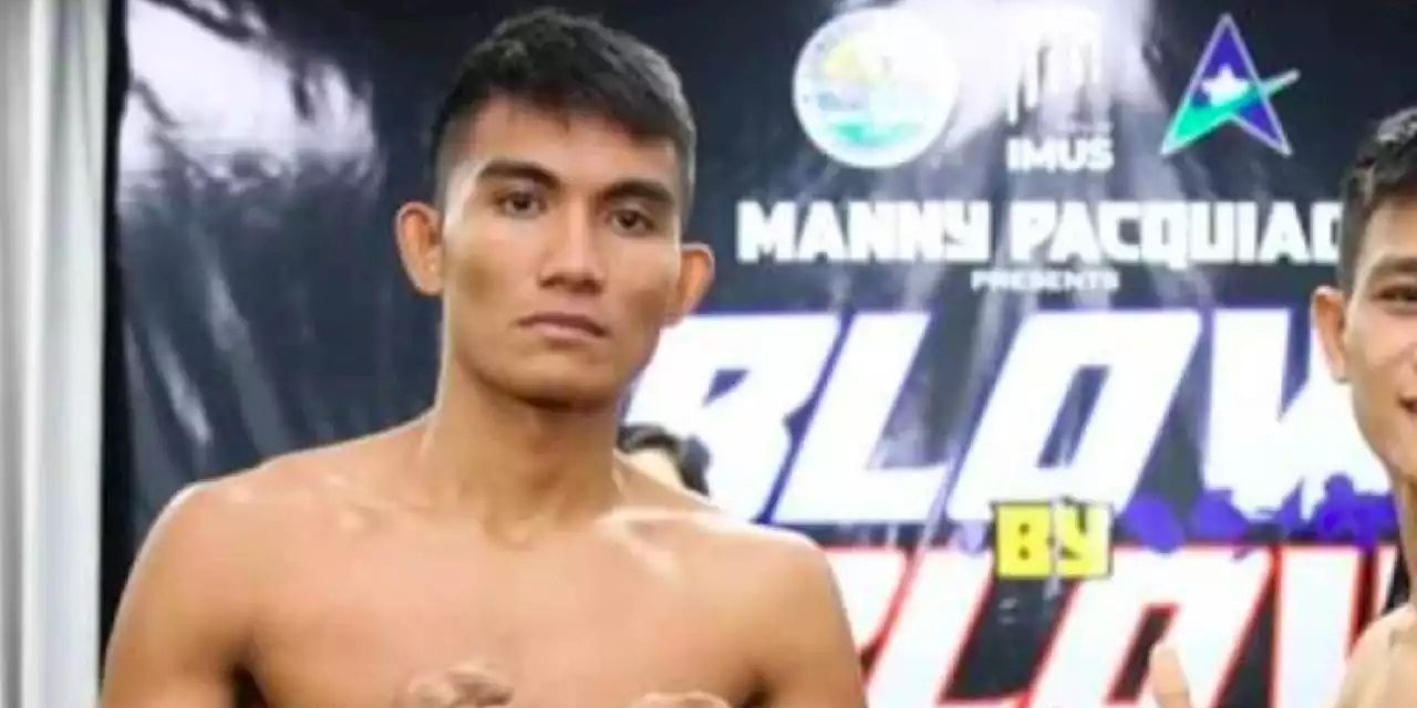 Kenneth Egano, boxeador filipino, muerto el 100523 en Filipinas