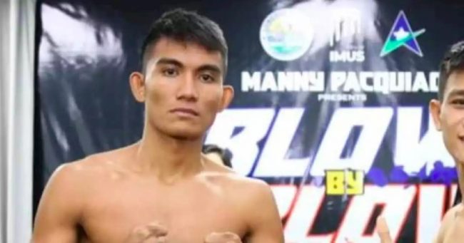 Kenneth Egano, boxeador filipino, muerto el 100523 en Filipinas
