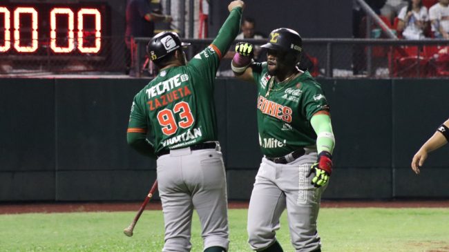 Leones de Yucatán vs. Piratas de Campeche, juego 20 para ambos, 2o de la serie, serie empatada, 13×4 3 del 130523 en Campeche, Yadir Drake