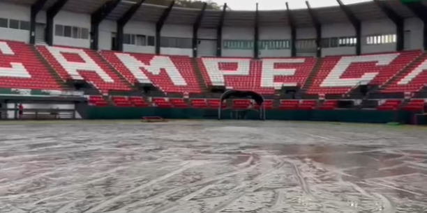 Piratas de Campeche vs. Leones de Yucatán, juego 21, 3o de la serie, serie sigue empatada, pospuesto por lluvia, 1 del 140523 en Campeche