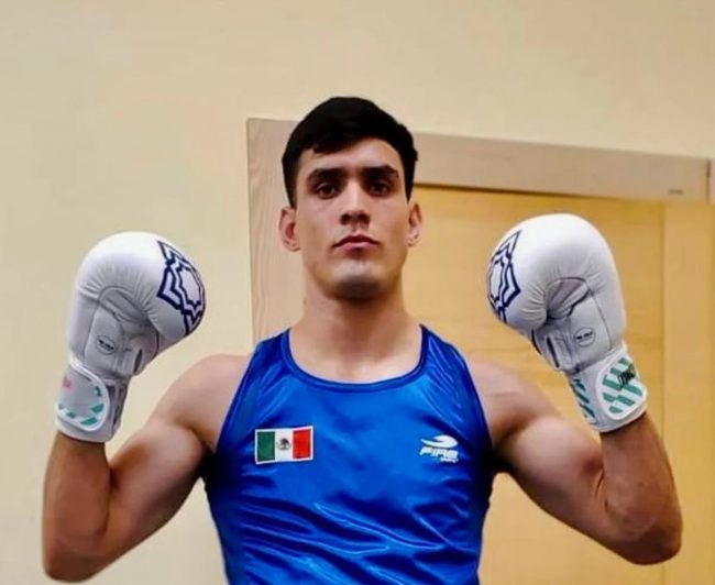 Rogelio Romero, ganador de bronce en mundial amateur de Tashkent, Uzbekiztán al perder 0-5 ante ruso Sharabutdin Atev, menos ee 86 kilos, del 120523, 2a medalla en la historia de méxico en el torneo