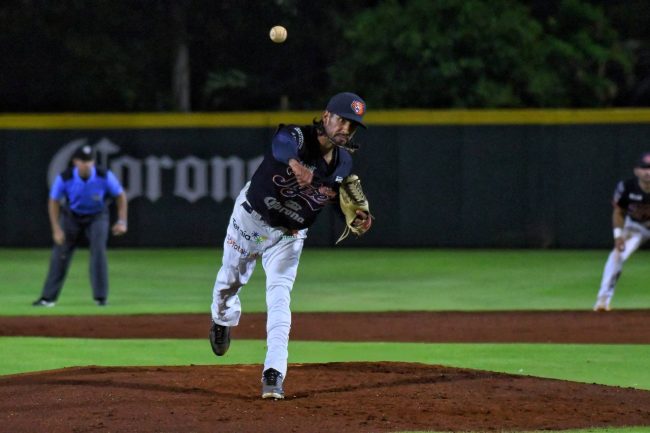Tigres de Quintana Roo vs. Generales de Durango, juego 17, 2o de la serie, serie empatada, 4×2, del 100523 en Cancún, Terance Marín, abridor y ganador 1-0