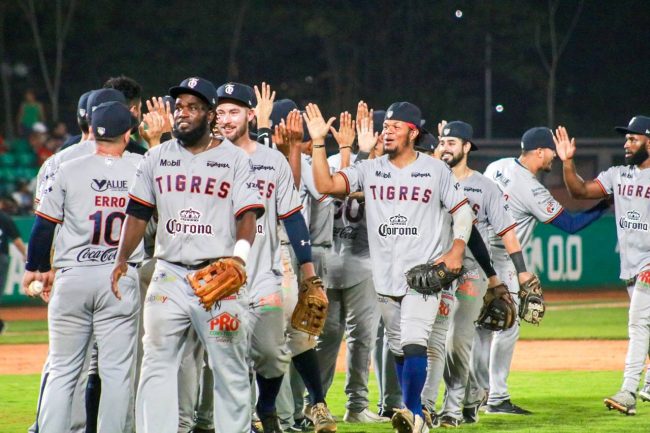 Tigres de Quintana Roo vs. Olmecas de Tabasco, juego 33, 3o de la serie, serie para los Olmecas, 2×0, del 280523 en Villahermosa