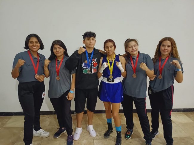equipo de boxeo de quintana roo que trajo seis medallas de oro del festival olímpico de 2023