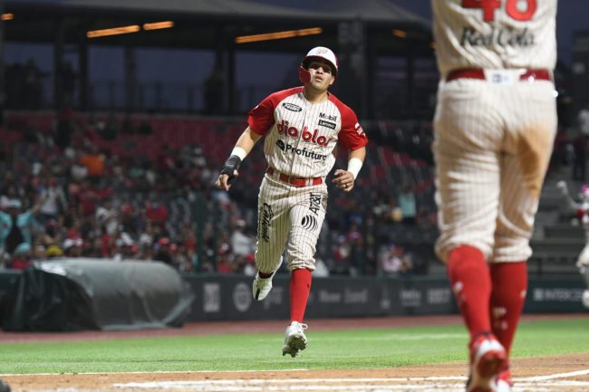 Diablos Rojos del México vs. Leones de Yucatán, juego 43, 1o de la campaña, 6×0, del 090623 en Ciudad de México