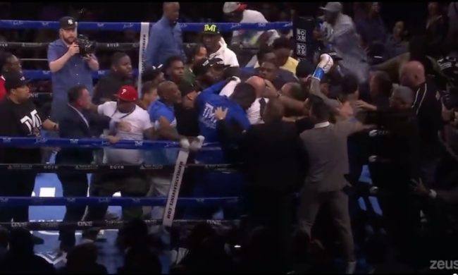 Floyd Mayweather vs. John Gotti III, pelea de exhibición del 110623