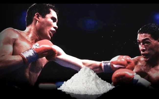Julio César Chávez con Héctor Macho Camacho cocaína