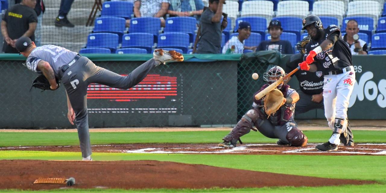 Tigres de Quintana Roo vs. Algodoneros del Unión Laguna, juego 41, 1o de doble cartelera, serie empatada, 4×1, del 080623 en Cancún, Braden Webb y Olmo Rosario