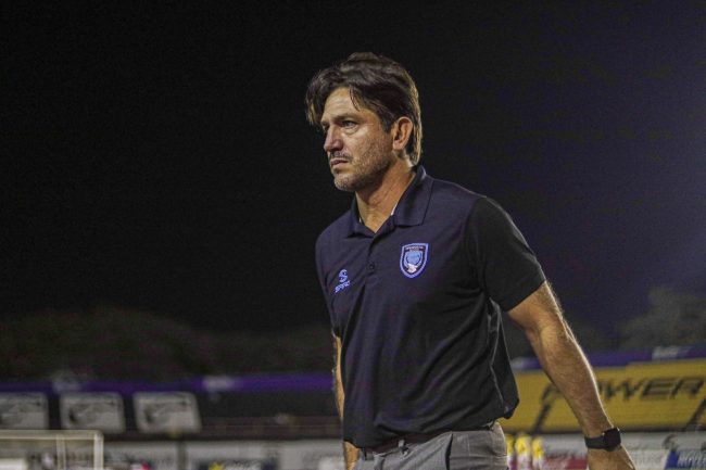 Venados de Yucatán vs. Alebrijes de Oaxaca, fecha 3, torneo de clausura liga de expansión, 2-1, 3 del 180123 en Mérida, Bruno Marioni, dt. de los astados