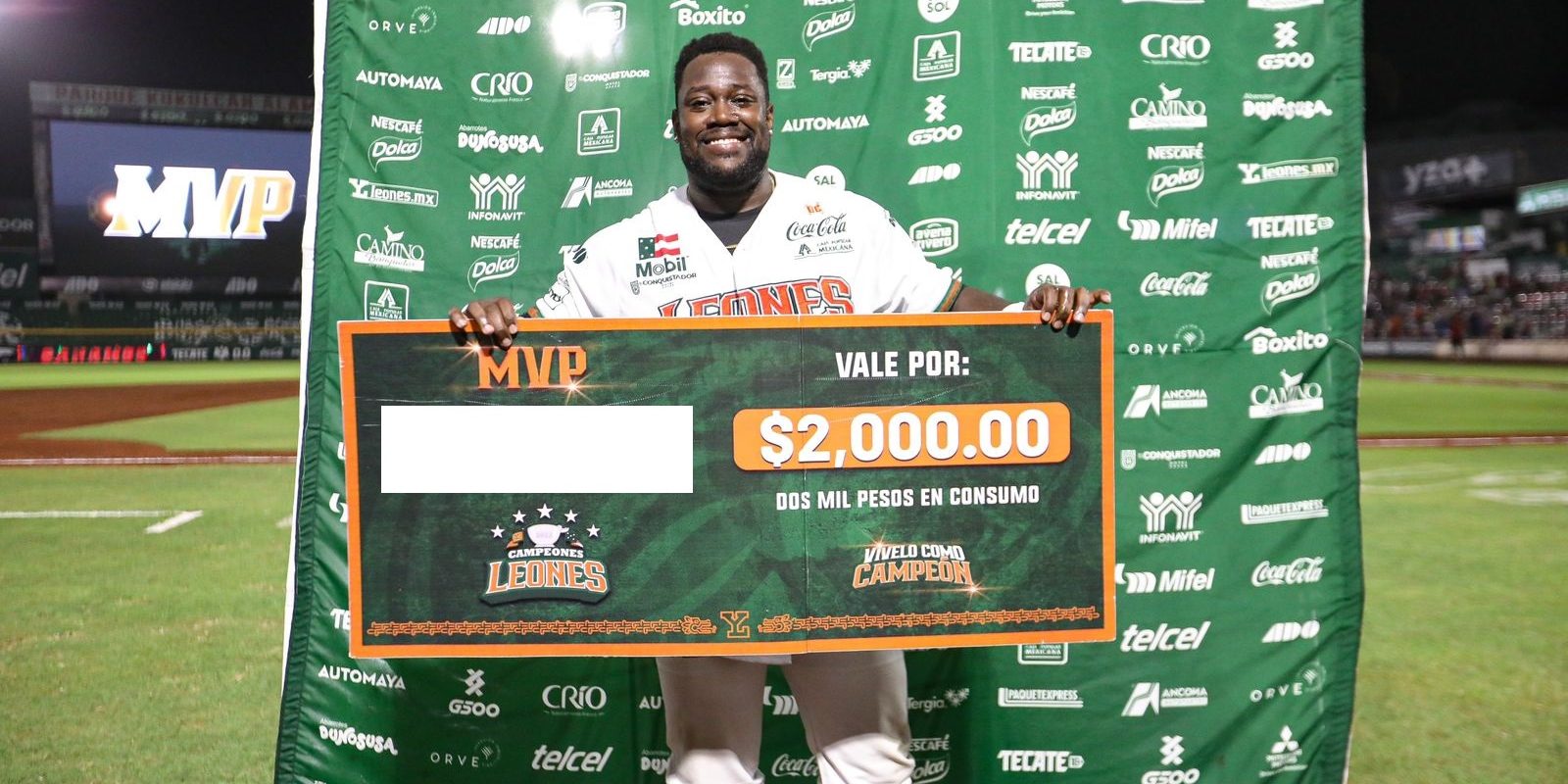 Leones de Yucatán vs. Piratas de Campeche, juego 78 para ambos, 3o de la serie, barrida para los Leones, 11×2, 9 del 230723 en Mérida, Lázaro Alonso, grand slam productor de la carrera ganadora editada