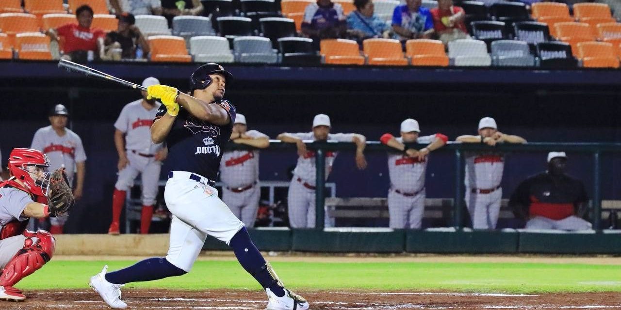 Tigres de Quintana Roo vs. Piratas de Campeche, juegos 62 y 61, respectivamente, 2o de la serie, serie empatada, 4 del 050723 en Cancún, Reynaldo Rodríguez