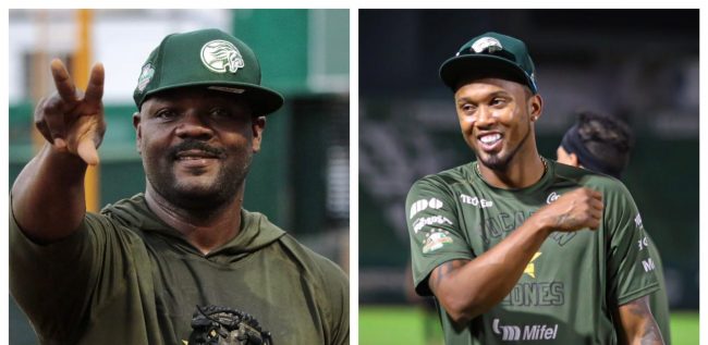 fotocomposición Fernando Rodney y Alcides Escobar
