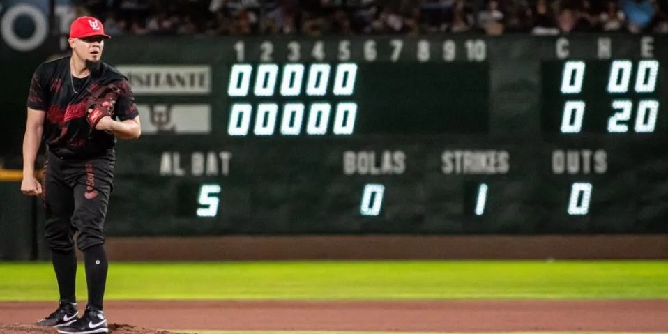 Algodoneros del Unión Laguna vs. Toros de Tijuana, juego 3, 2o play off, ventaja Laguna 2-1, 2×1, del 240823 en Torreón, Aldo Montes, se quedó a dos outs del sin hit