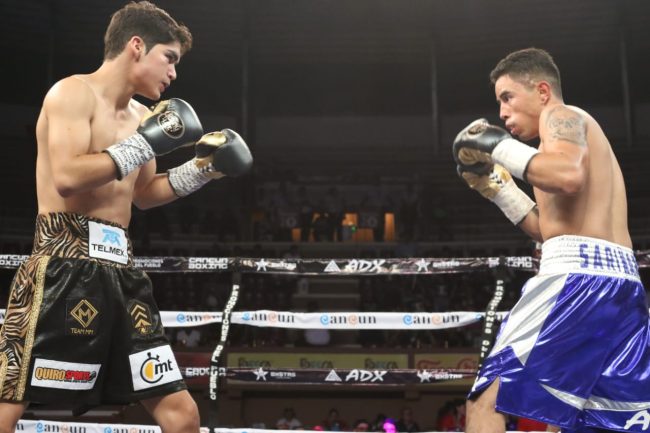 David General Cuéllar vs. Marlon Yaqui Ríos Sariñana, gkot 3 1 del 180823 en Plaza de Toros de Cancún