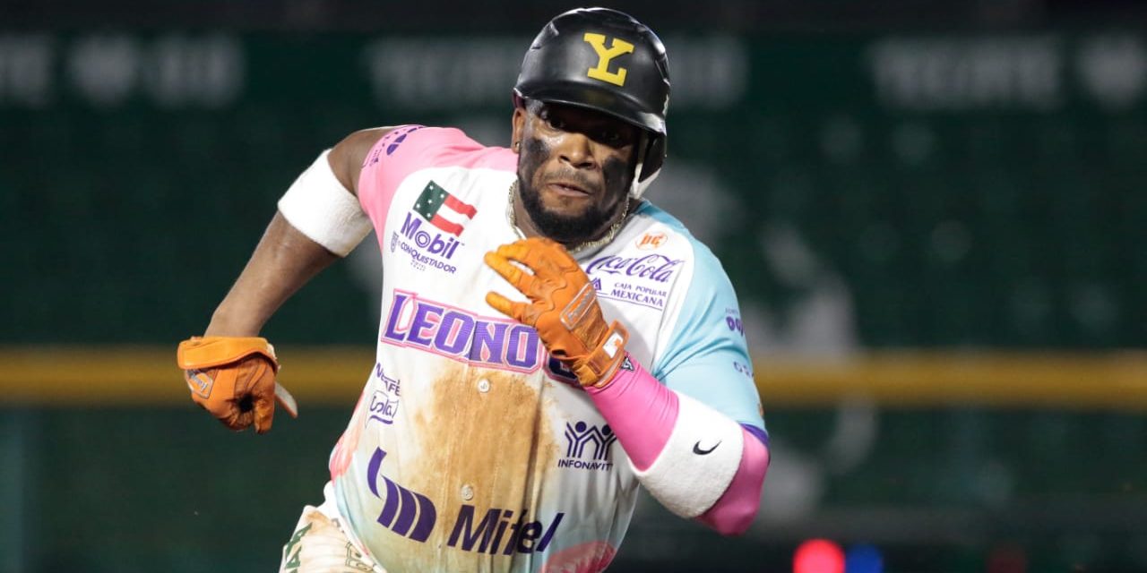 Leones de Yucatán vs. Algodoneros del Unión Laguna , juego 85, 1o de la serie, 12×6, del 010823 en Mérida, Yadir Drake