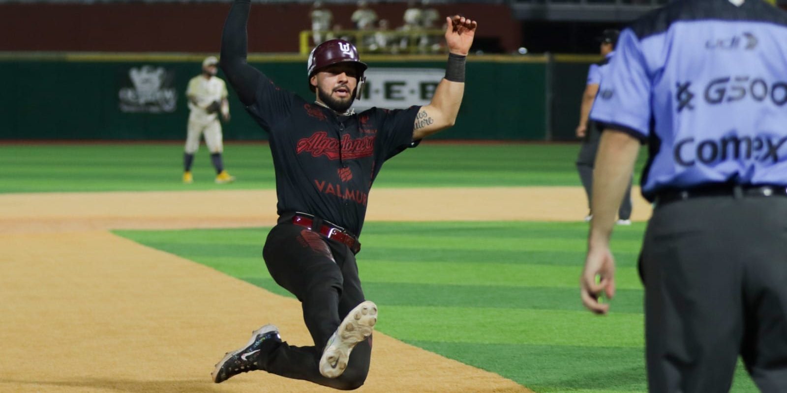 Algodoneros del Unión Laguna vs. Tecolotes de los dos Laredos, juego 6, serie poe el título del norte, Algodoneros campeones, 3×2, del 050923 en Laredo, Texas