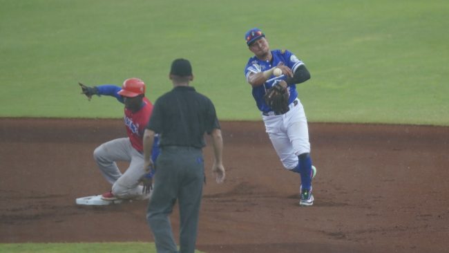 Caimanes de Barranquilla vs. Alazanes de Granma, juego 2 para ambos de la Champions League, 7×3, del 290923 en Mérida, parque Kukulcán