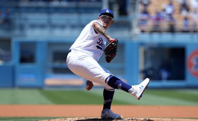 Julio Urías, buena foto