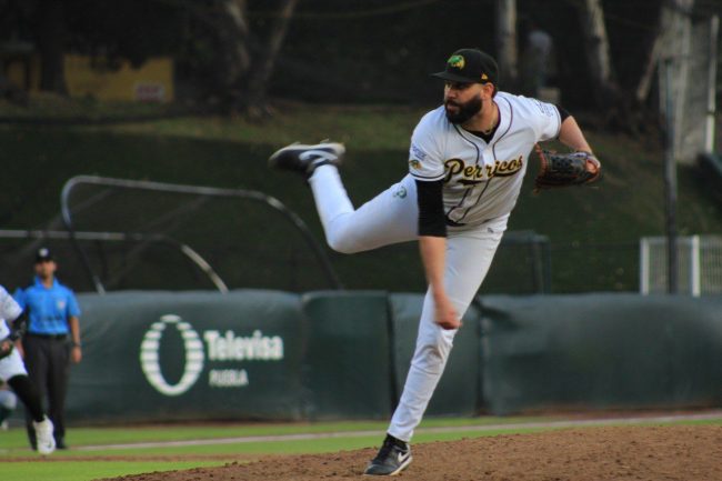 Pericos de Puebla vs. Leones de Yucatán, juego 4, serie por el título de la zona sur, ventaja para Pericos 3-1, 7×2, del 020923, Gabriel Ynoa, abridor y ganador, se puso 2-0 en serie