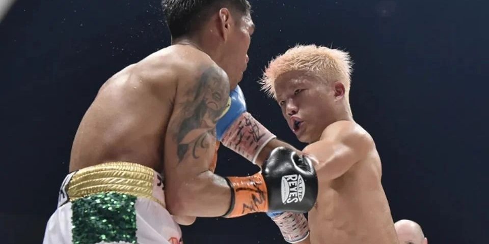 Ginjiro Shijeoka vs. Daniel Cejitas Valladares, gkot 5, 2a defensa de valladares, ganó campeonato mundial mínimo de la FIB, del 071023 en Tokio