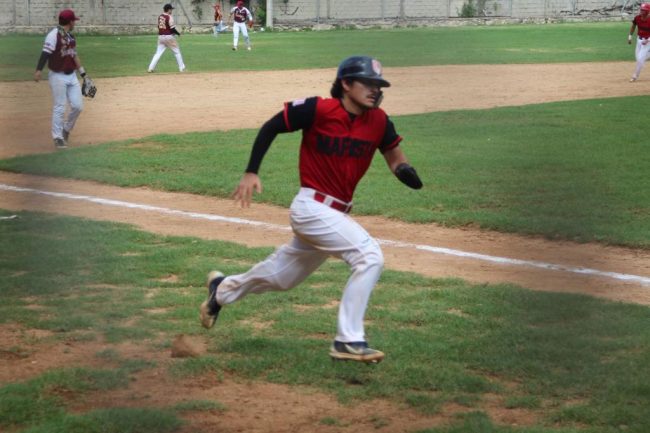 Lobos del Instituto Tecnológico de Mérida vs. Universidad Marista 9×7, Torneo Metropolitano, del 071023 en Cordemex, dan pase automático a la Universidad Modelo a la Liga Meridana