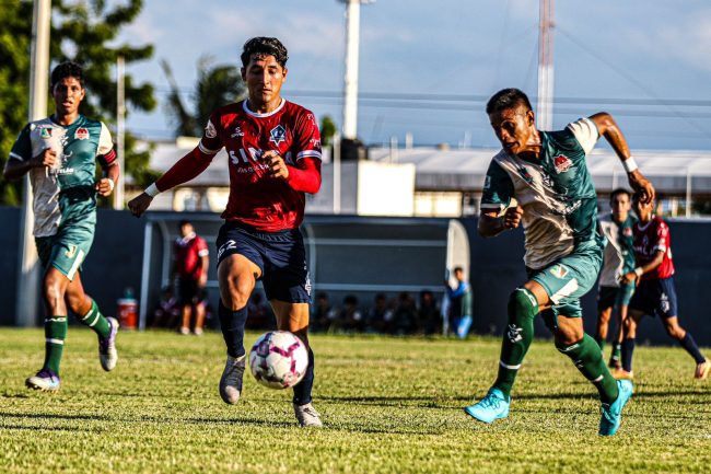 Tiburones de Progreso F.C. vs. Zorros de Puerto Morelos, jornada 4 torneo de apertura de la Tercera División Profesional, 0-0, 4 del 071023 en Progreso, 4-3 Zorros en penales por punto extra