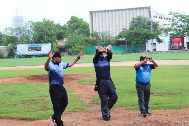 Universidad Marista vs. Tecnológico de Mérida, torneo metropolitano, juego pospuesto del 300923 en Cordemex