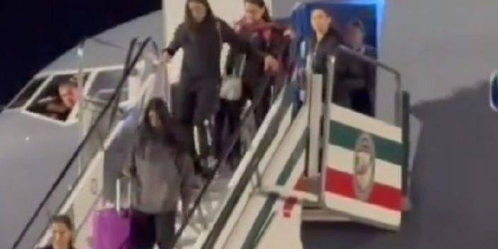 gimnastas yucatecas rescatadas de israel aterrizan en la ciudad de m+exico, del 111023 en Ciudad de Mexico, AIFA