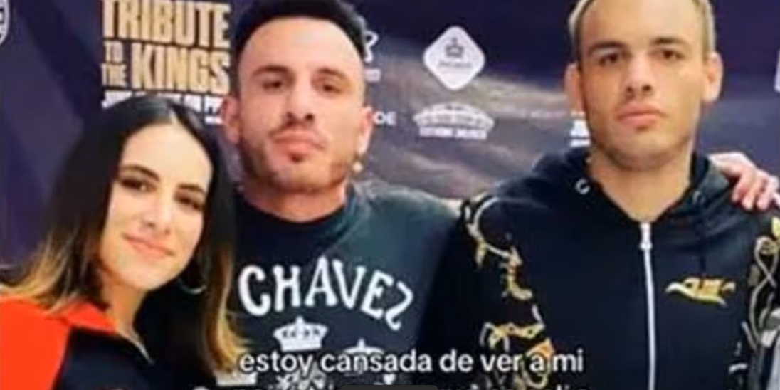 Julio César Chávez jr. Omar Chávez y Nicole Chávez