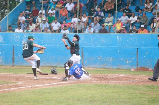 Azulejos de la Dolores Otero vs. Senadores de la Morelos, juego 2, semana 2, serie quedó empatada, 6×5, 7 del 231223 en la Morelos