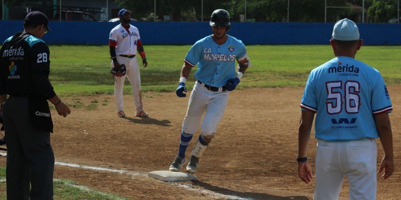 Senadores de la Morelos vs. Azulejos de la Dolores Otero, 2a semana, 1o de la serie, 9×5, del 221223 en la Dolores Otero