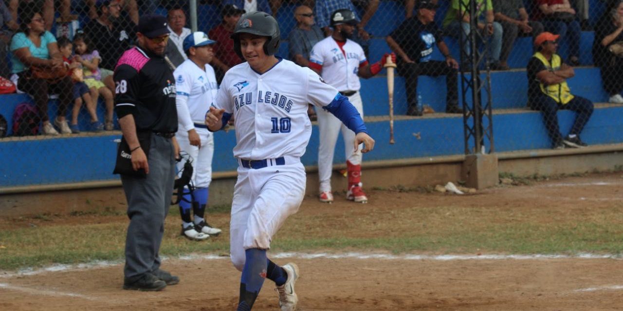 Azulejos de la Dolores Otero vs. Diablos de la Bojórquez, 6a semana, 1o de la serie, 12×10, del 200124 en la Dolores Otero, Aldo Núñez