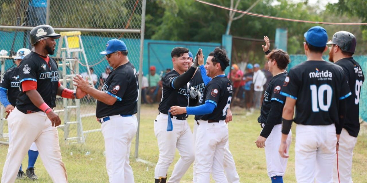 Azulejos de la Dolores Otero vs. Horchateros de Yaxkukul, 5a semana, 2o de la serie, serie para los Azulejos, 5×3, del 140124 en Yaxkukul