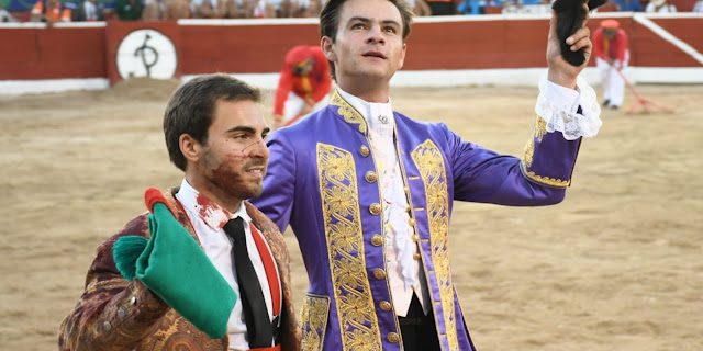 Fauro Aloi triunfador corrida de año nuevo Plaza de Toros Mérida con solitria oreja, del 010124