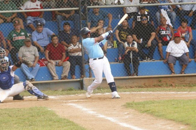 Senadores de la Morelos vs. Azulejos de la Dolores Otero, 7a semana, 1o de la serie, 3×1, 1 del 270124 en la Dolores Otero, Yadir Drake, 1er jonrón en la Meridana