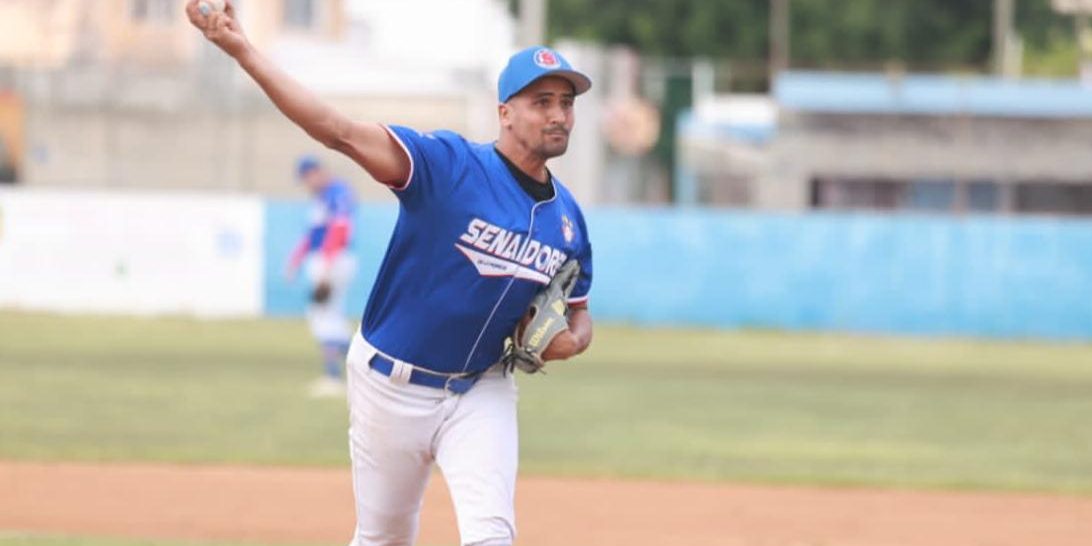 Senadores de la Morelos vs. Zorros de Pacabtún, 2o de la serie de 1a semana, serie para los Senadores, 3×0, 3 del 171223 en la Morelos, Yoandy Cruz, abridor y ganador