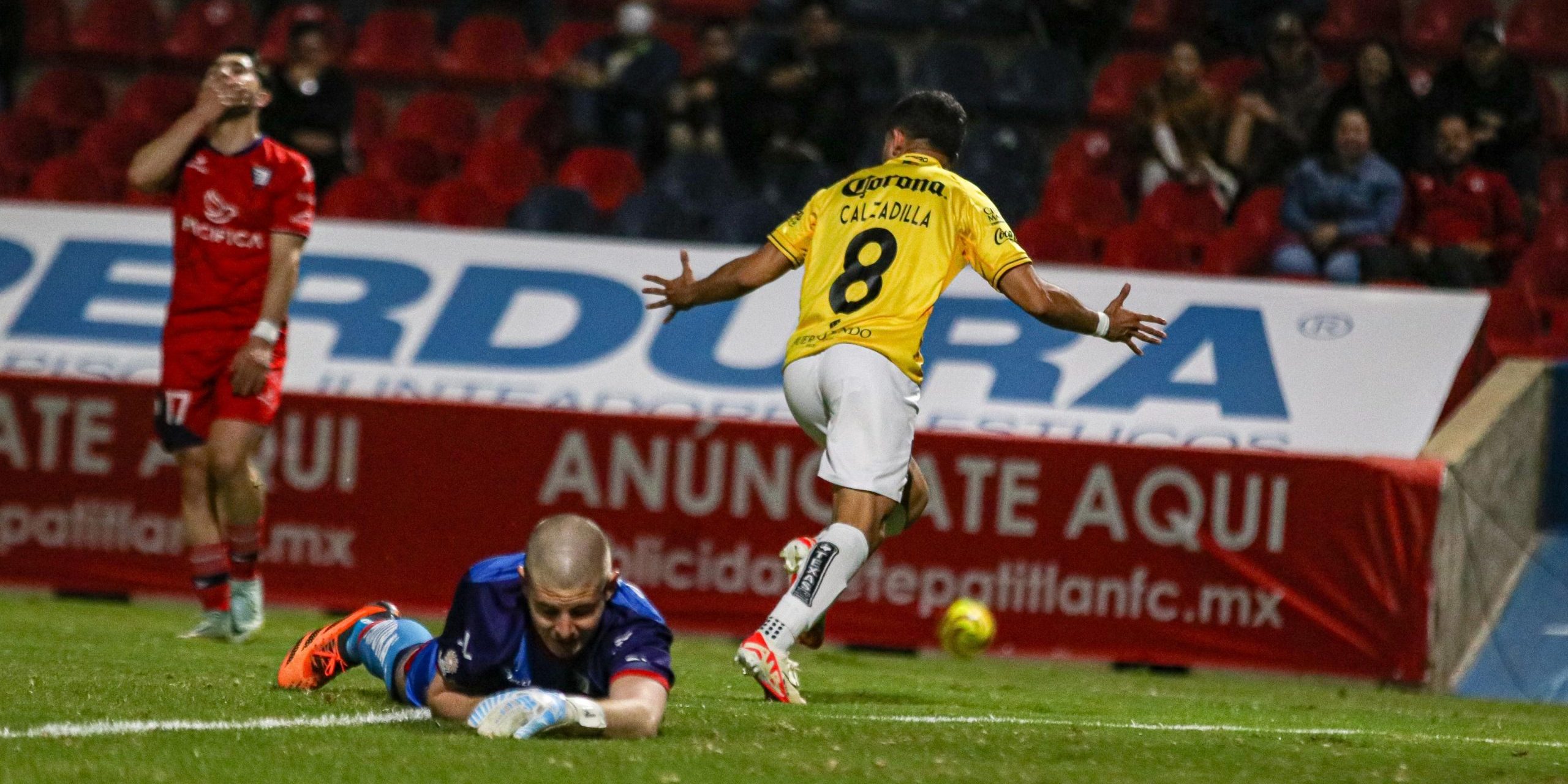 Venados de Yucatán vs. Alteños de Tepatitlán, fecha 2, torneo de clausura de la Liga de Expansión, 5-0, 1 del 180124 en Tepatitlán, Calzadilla