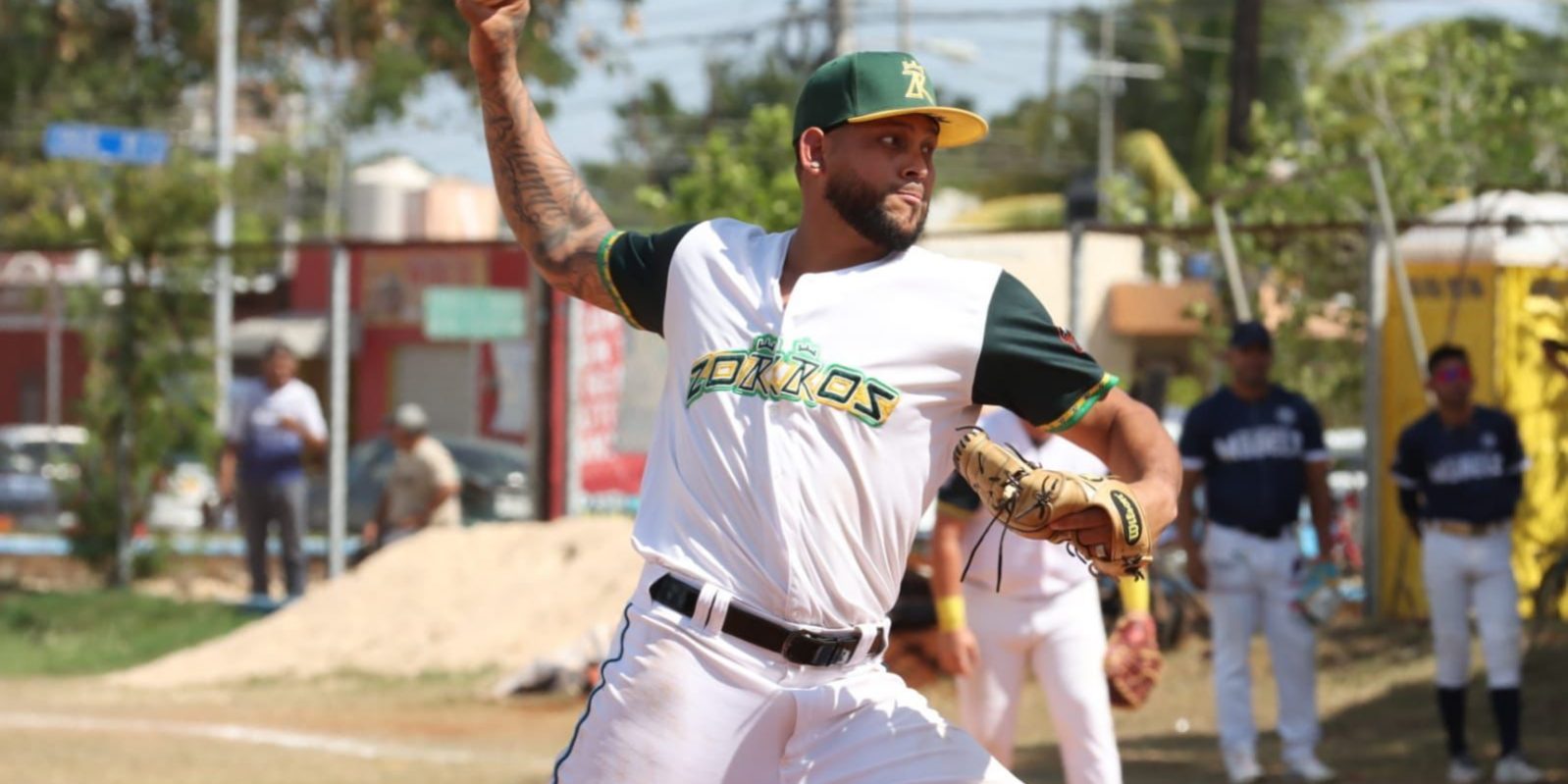 Zorros de Pacabtún vs. Universidad Modelo, 10a fecha, 1o de la serie, 4×0, del 240224 en Pacabtún, Henderson Álvarez, abridor y ganador