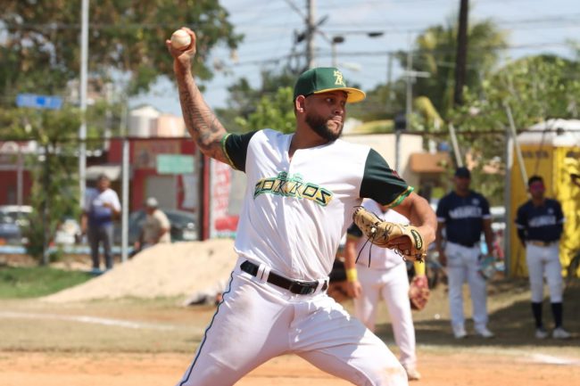Zorros de Pacabtún vs. Universidad Modelo, 10a fecha, 1o de la serie, 4×0, del 240224 en Pacabtún, Henderson Álvarez, abridor y ganador